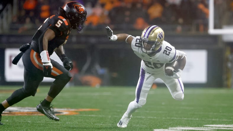 NCAA Football: Washington at Oregon State