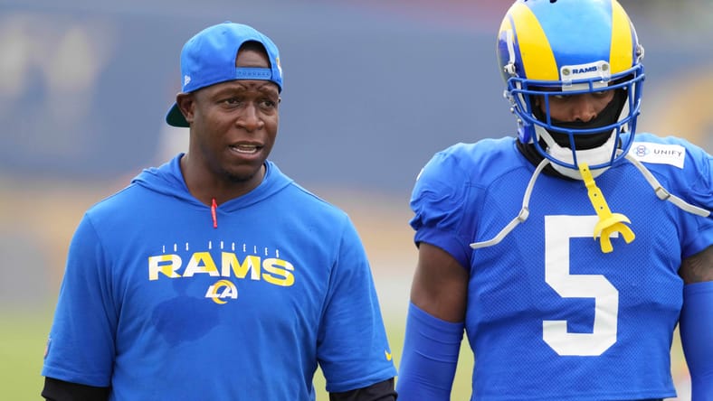Jalen Ramsey's Opinion Of Raheem Morris, Cornerback Doesn't Hold Back 3 NFL: Las Vegas Raiders at Los Angeles Rams Joint Practice
