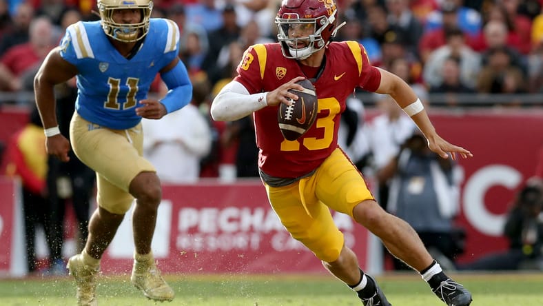 Caleb Williams NFL Draft Profile 3 NCAA Football: UCLA at Southern California