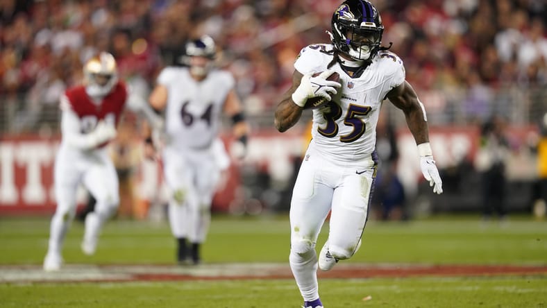 Los Angeles Chargers Eyeing Budget RB In Free Agency Linked to Harbaugh 3 NFL: Baltimore Ravens at San Francisco 49ers