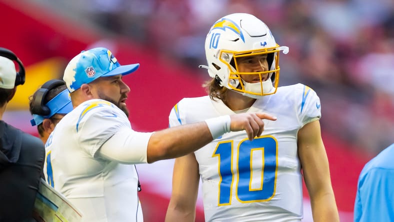 2 Los Angeles Chargers QBs Talk The Past and the Future Of The Franchise 3 NFL: Los Angeles Chargers at Arizona Cardinals