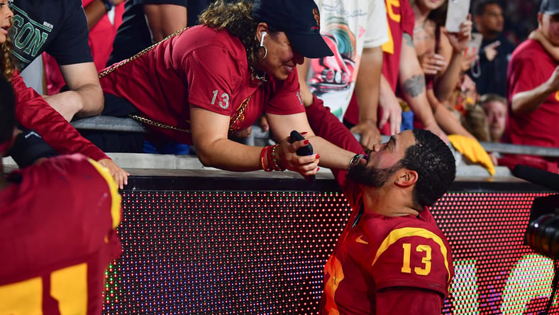 Caleb Williams Demonstrates Unwavering Composure During NFL Combine Press Conference Amid Pestering Questions 3 NCAA Football: Arizona at Southern California