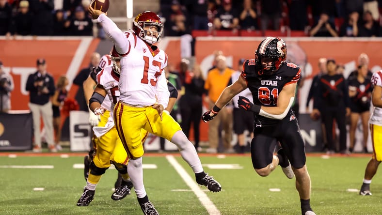 Caleb Williams Demonstrates Unwavering Composure During NFL Combine Press Conference Amid Pestering Questions 4 NCAA Football: Southern California at Utah