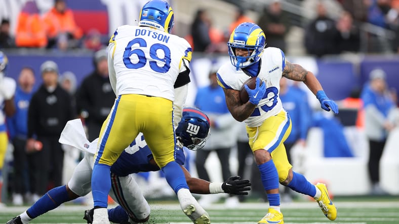 Los Angeles Rams running back Kyren Williams