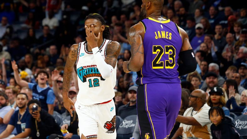 The Beef Between LeBron James And Ja Morant Is Real 2 NBA: Los Angeles Lakers at Memphis Grizzlies | LeBron James