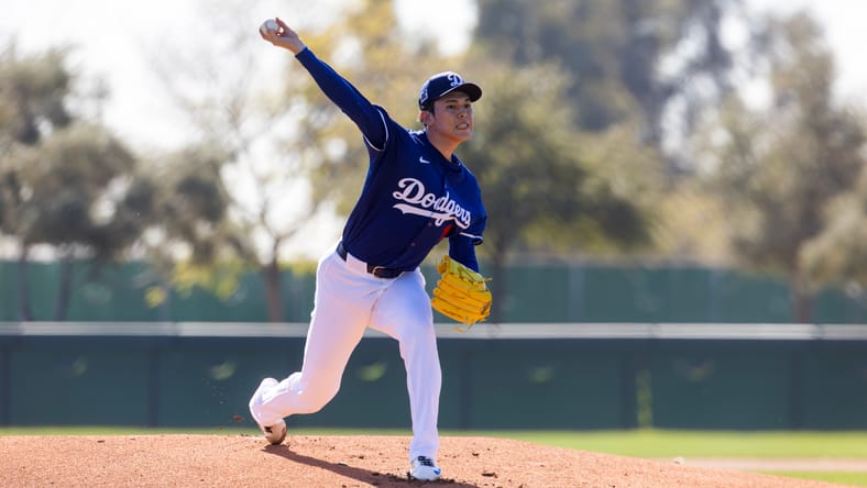 MLB: Spring Training-Los Angeles Dodgers-Workouts
