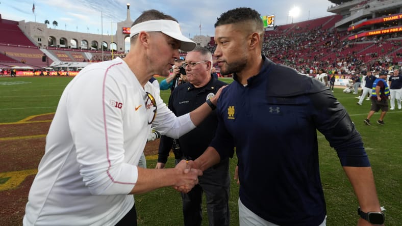 Marcus Freeman Sends "Clear" Message About USC Trojans, Yet Notre Dame's Actions Say Otherwise