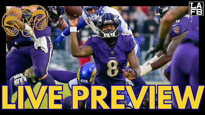 Will The Los Angeles Rams Bounce Back Against The Baltimore Ravens? Rams LAFB Live Preview 2 Will The Los Angeles Rams Bounce Back Against The Baltimore Ravens? Rams LAFB Live Preview
