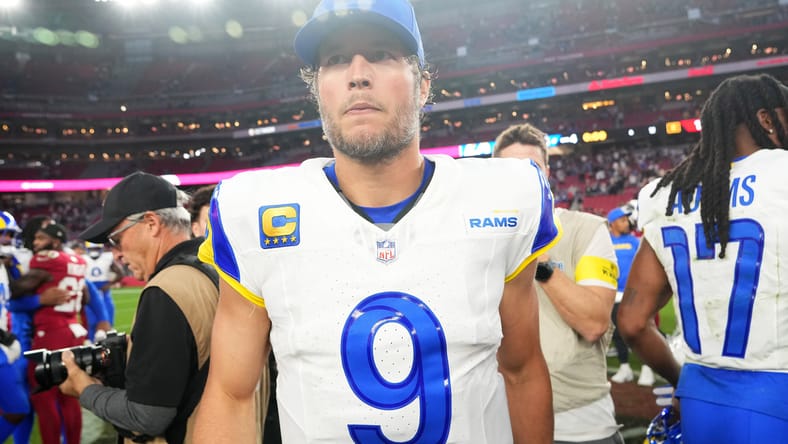 Rams QB Matthew Stafford (Again) Addresses Retirement Speculation 11 NFL: Los Angeles Rams at Arizona Cardinals