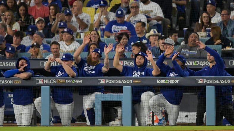 MLB: Playoffs-Milwaukee Brewers at Los Angeles Dodgers
