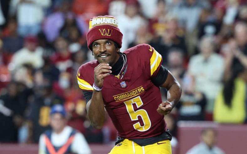 NFL: Cincinnati Bengals at Washington Commanders Jayden Daniels