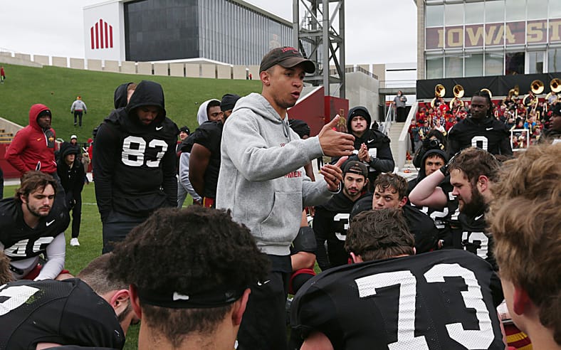 Nate Scheelhaase, the Los Angeles Rams' passing game specialist