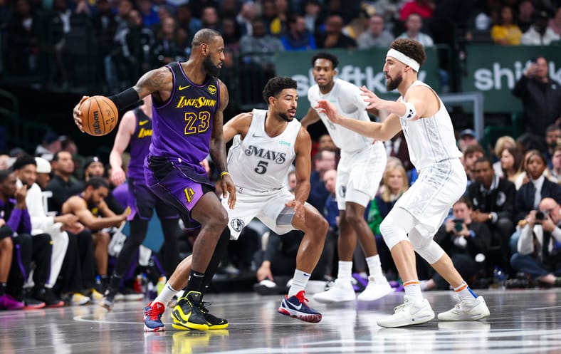 NBA: Los Angeles Lakers at Dallas Mavericks