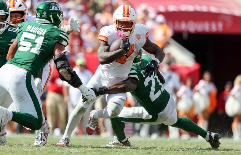 NFL: New York Jets at Tampa Bay Buccaneers Bucky irving