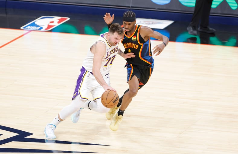 NBA: Los Angeles Lakers at Oklahoma City Thunder