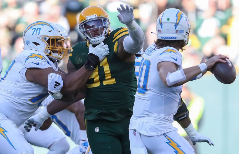 NFL: Los Angeles Chargers at Green Bay Packers