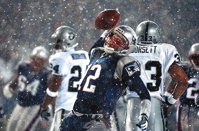 Syndication: The Providence Journal Raiders vs Patriots 