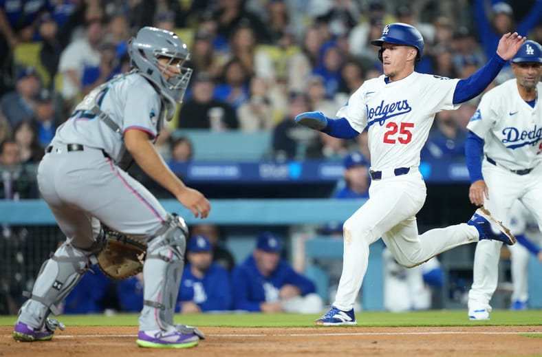 MLB: Miami Marlins at Los Angeles Dodgers