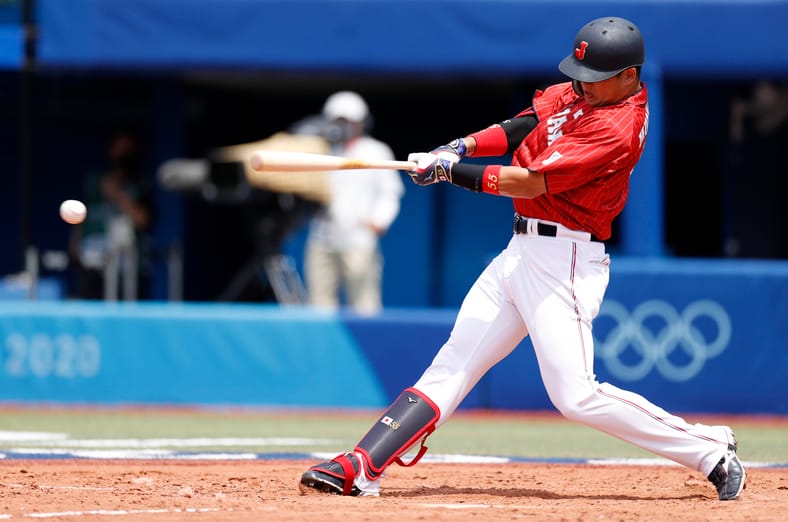Olympics: Baseball-Men Group A - JPN-MEX Dodgers