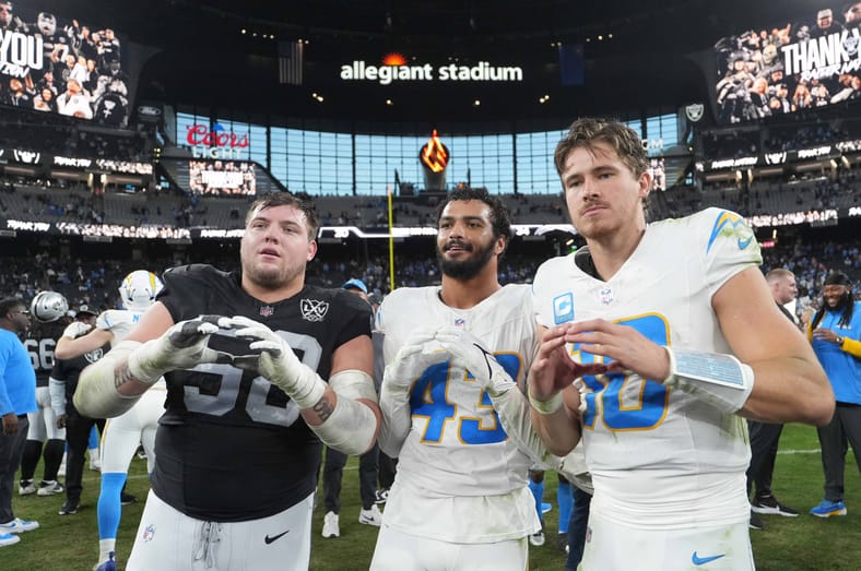 NFL: Los Angeles Chargers at Las Vegas Raiders
