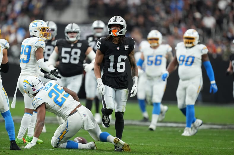 NFL: Los Angeles Chargers at Las Vegas Raiders