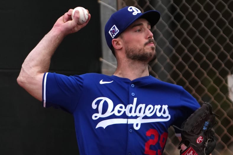 MLB: Los Angeles Dodgers-Workouts