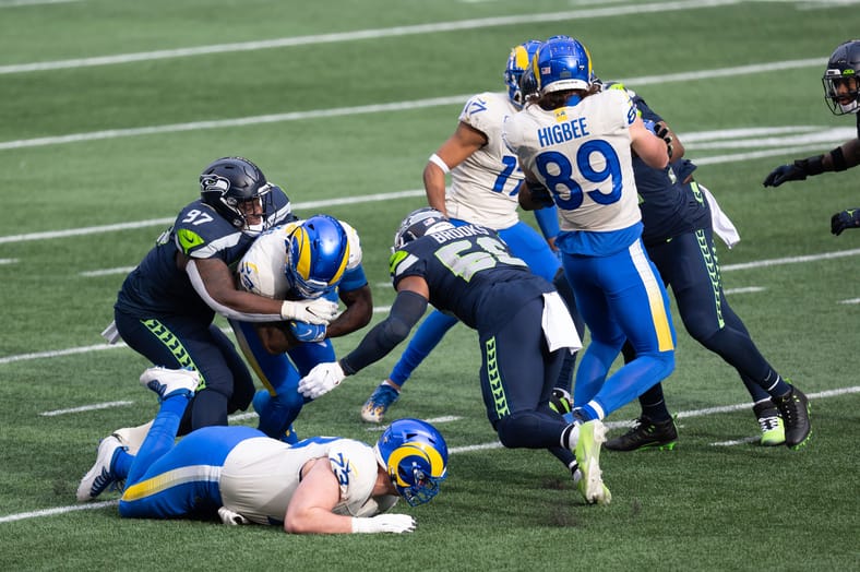 Los Angeles Rams Had Former Seattle Seahawks DT Dreaming Of Sean McVay 3 NFL: NFC Wild Card Round-Los Angeles Rams at Seattle Seahawks