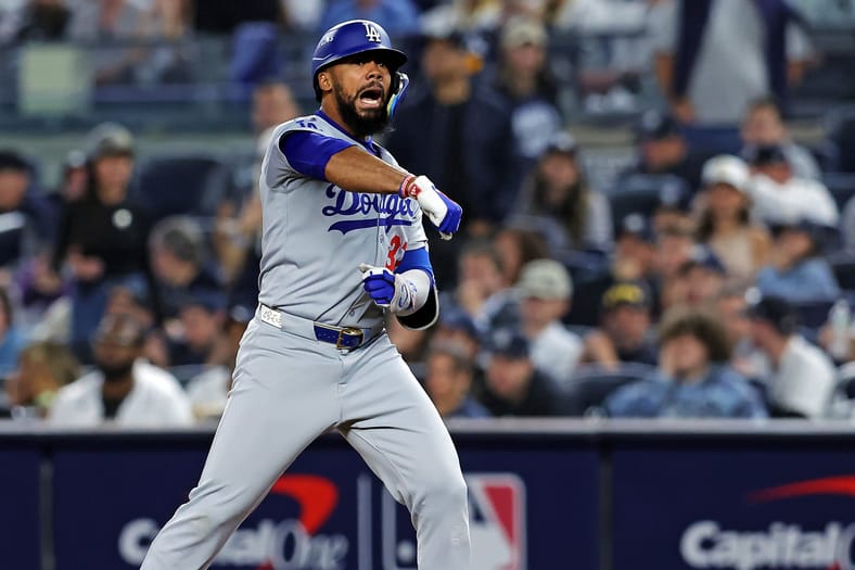 MLB: World Series-Los Angeles Dodgers at New York Yankees | Teoscar Hernández