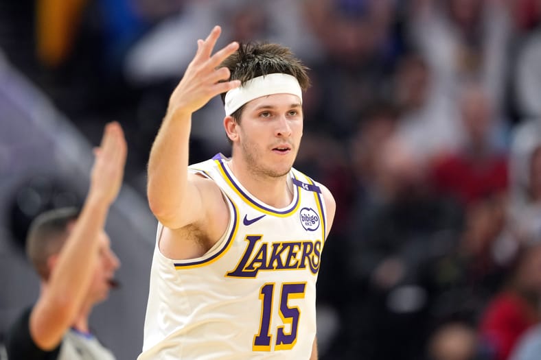NBA: Los Angeles Lakers at Golden State Warriors | Austin Reeves