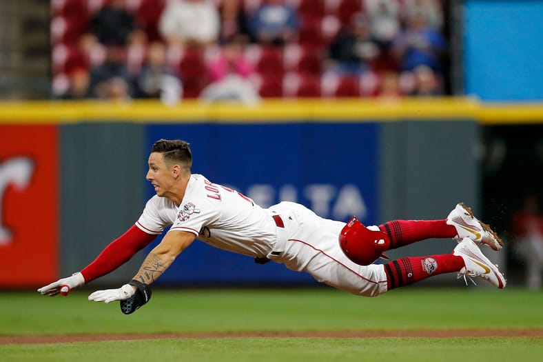 Syndication: Cincinnati vs los Angeles Dodgers