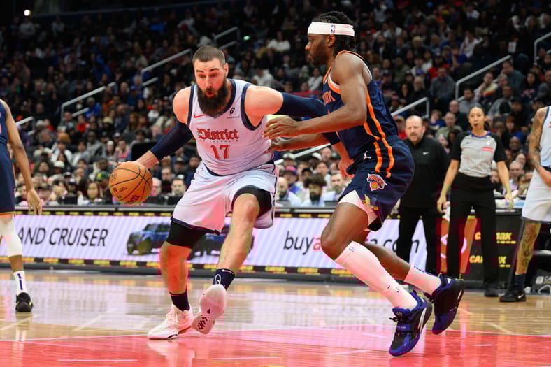 NBA: New York Knicks at Washington Wizards