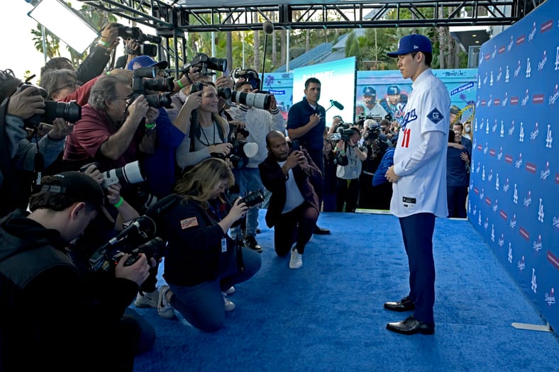 MLB: Los Angeles Dodgers-Press Conference