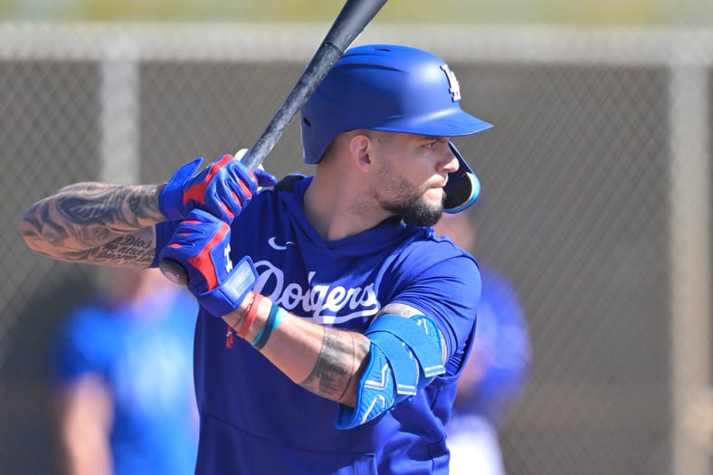 MLB: Los Angeles Dodgers-Workouts