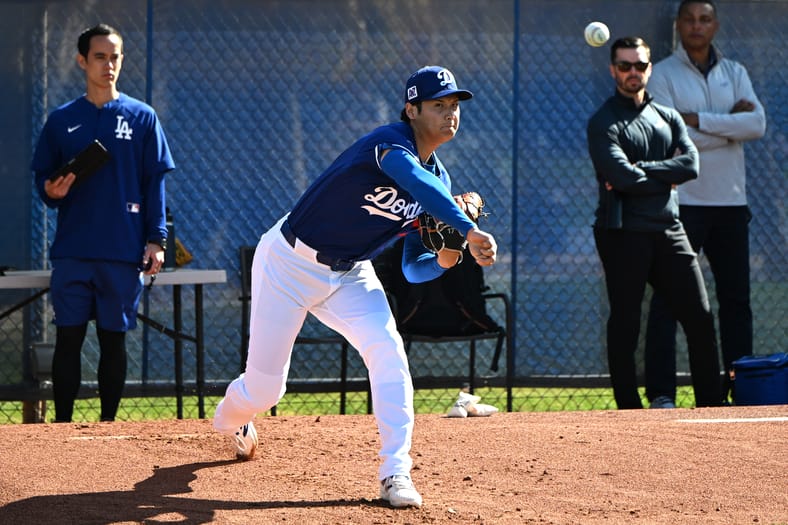 MLB: Los Angeles Dodgers-Workouts