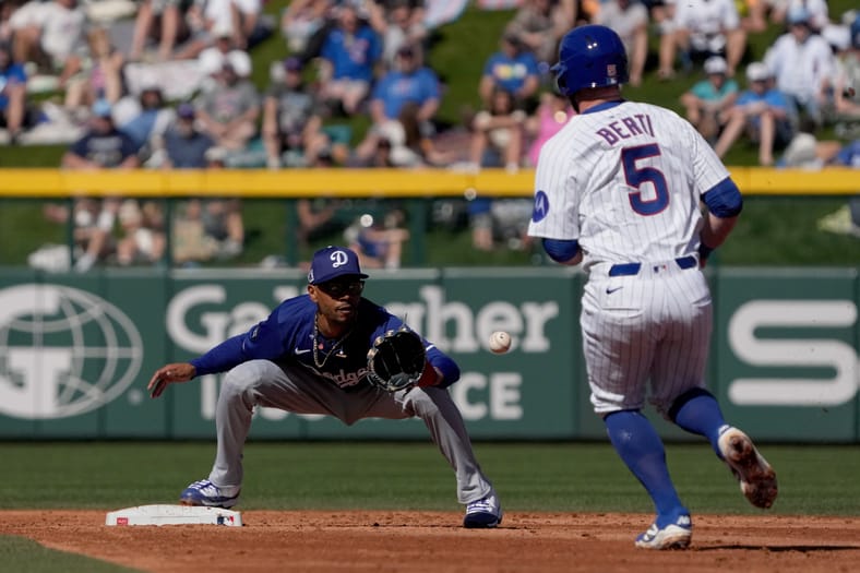 MLB: Spring Training-Los Angeles Dodgers at Chicago Cubs