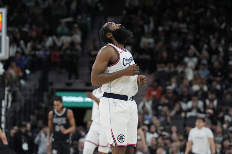 Los Angeles Clippers Resilience Gets Guard Another All-Star Nod 3 NBA: Los Angeles Clippers at San Antonio Spurs | James Harden