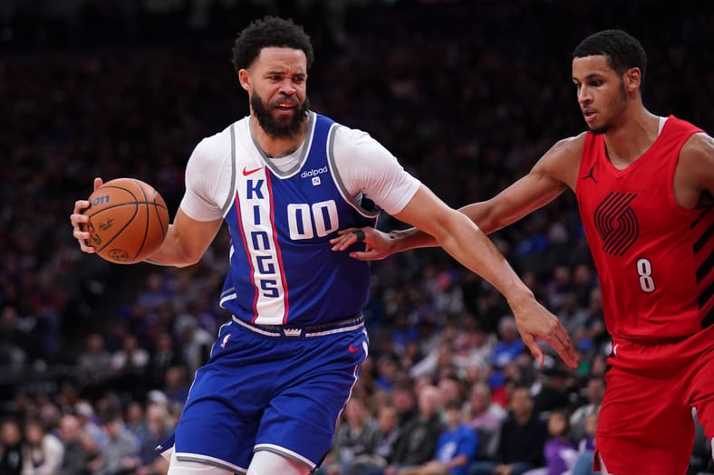NBA: Portland Trail Blazers at Sacramento Kings