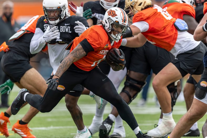 NCAA Football: NCAA Senior Bowl Practice