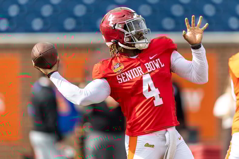 NCAA Football: NCAA Senior Bowl Practice