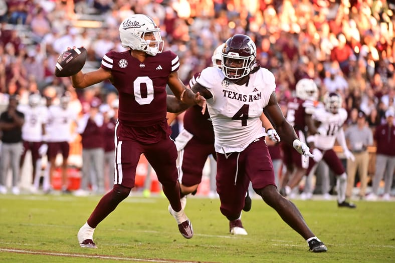 NCAA Football: Texas A&M at Mississippi State