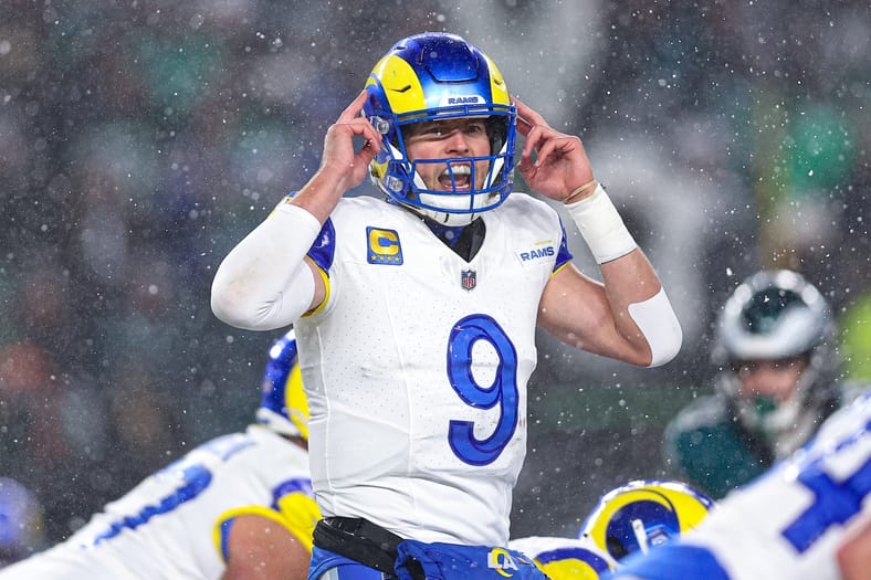 NFL: NFC Divisional Round-Los Angeles Rams at Philadelphia Eagles Matthew Stafford
