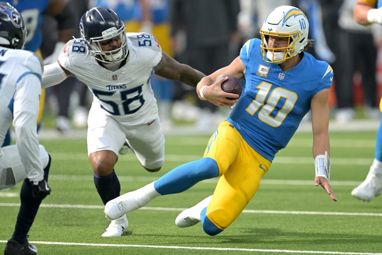 NFL: Tennessee Titans at Los Angeles Chargers