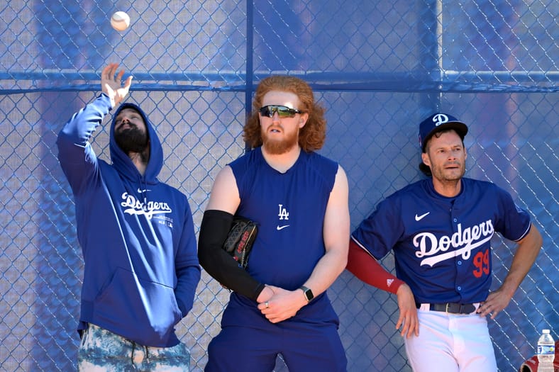 MLB: Los Angeles Dodgers-Workouts