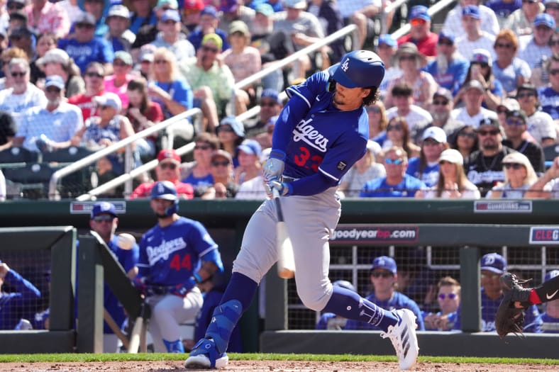 MLB: Spring Training-Los Angeles Dodgers at Cincinnati Reds