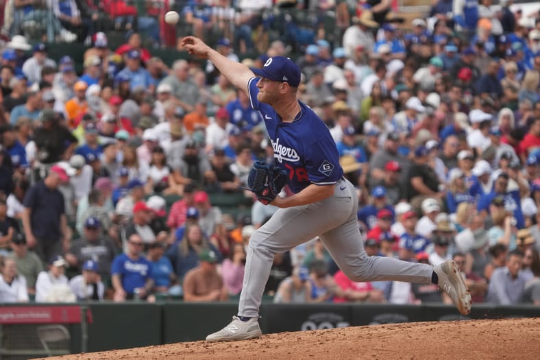 MLB: Spring Training-Los Angeles Dodgers at Los Angeles Angels