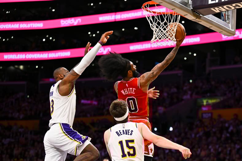 NBA: Chicago Bulls at Los Angeles Lakers