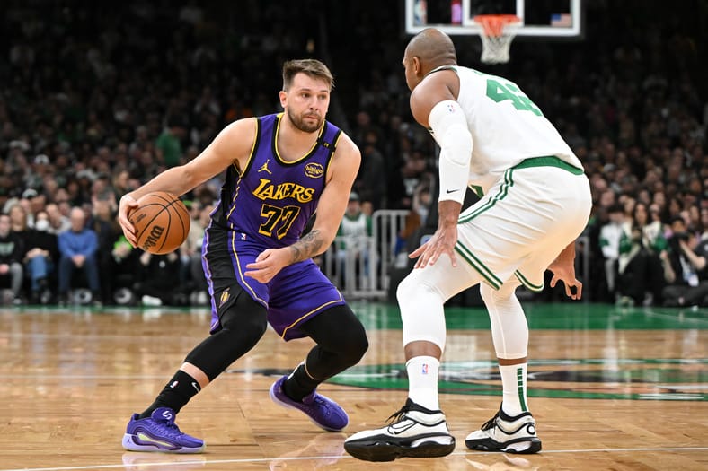 NBA: Los Angeles Lakers at Boston Celtics