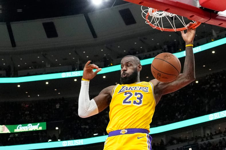 NBA: Los Angeles Lakers at Chicago Bulls