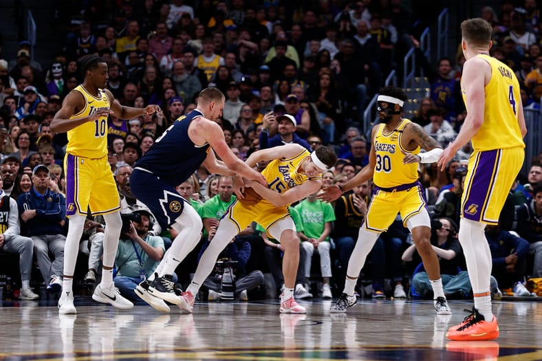 NBA: Los Angeles Lakers at Denver Nuggets