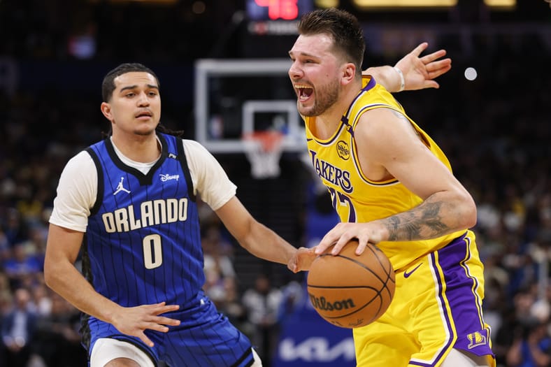 NBA: Los Angeles Lakers at Orlando Magic